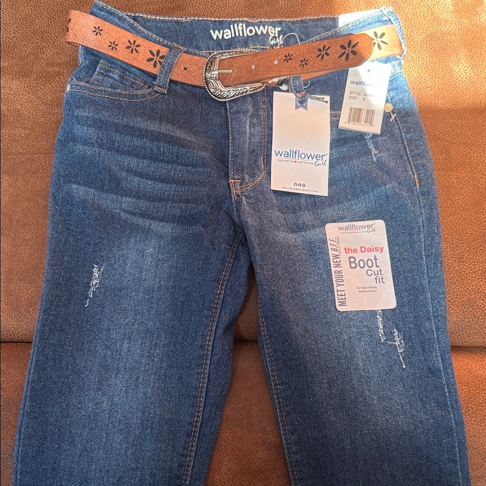 Wallflower girls brand new Wallflower Bootcut Jeans w tags